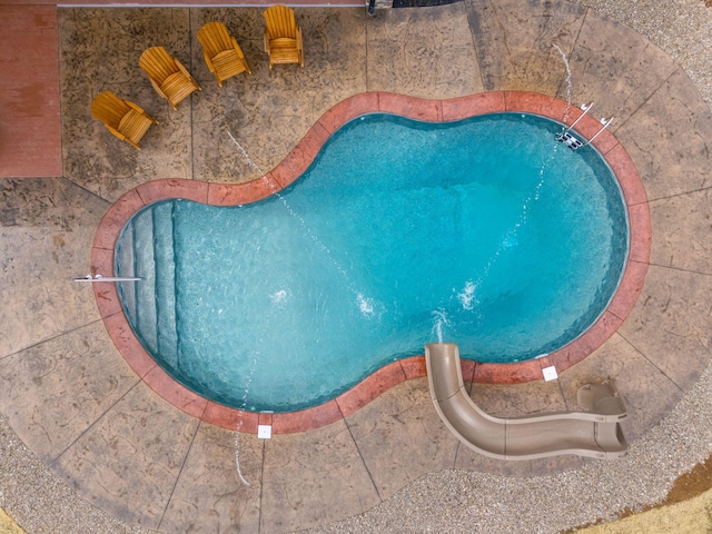 view of pool