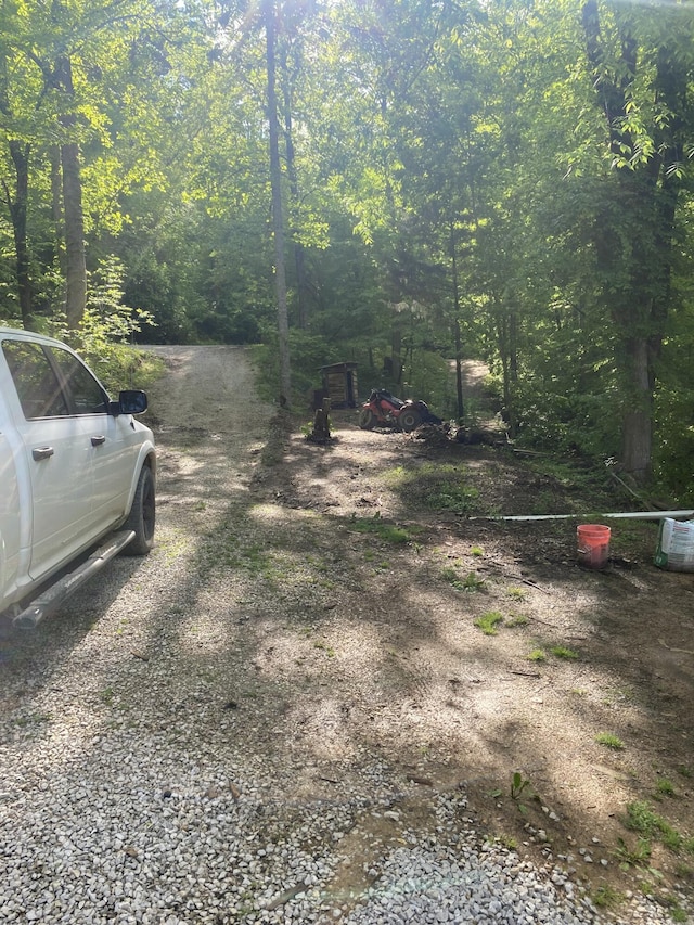 3860 Newfound Rd, Oneida, KY 40972 - view of yard featuring a wooded view