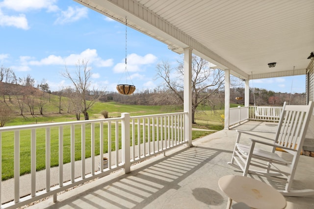 1841 Peter Cave Rd, Mckee, KY 40447 - view of patio / terrace featuring covered porch