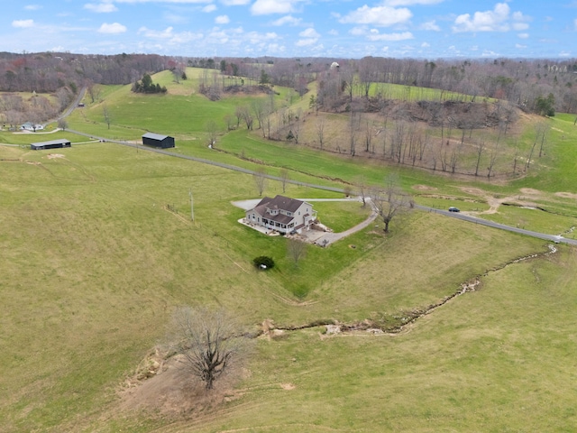 1841 Peter Cave Rd, Mckee, KY 40447 - aerial view of property and surrounding area featuring rural landscape and agricultural land