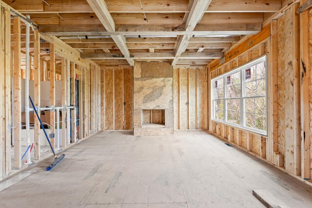 view of unfurnished living room