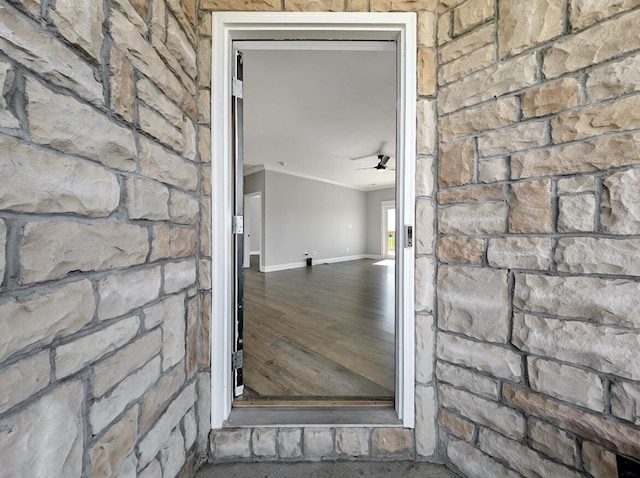 view of exterior entry
