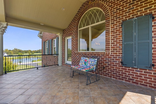 view of patio