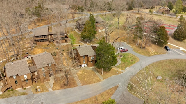 birds eye view of property featuring a residential view