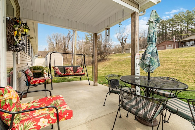 view of patio / terrace