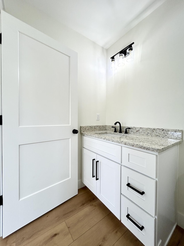 1403 Kit Cowan Rd, Somerset, KY 42503 - bathroom with wood finished floors and vanity