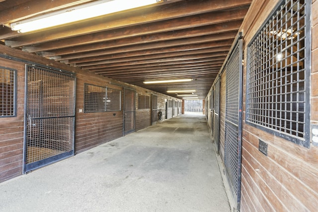 view of stable