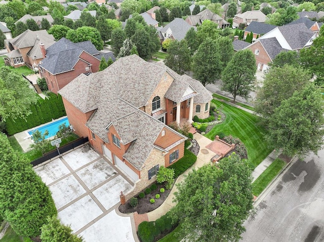2208 Terranova Ct, Lexington, KY 40513 - drone / aerial view featuring a residential view