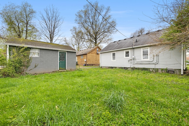 view of back of property