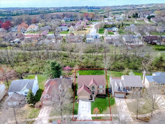 424 Amberley Dr, Lexington, KY 40515 - drone / aerial view with a residential view