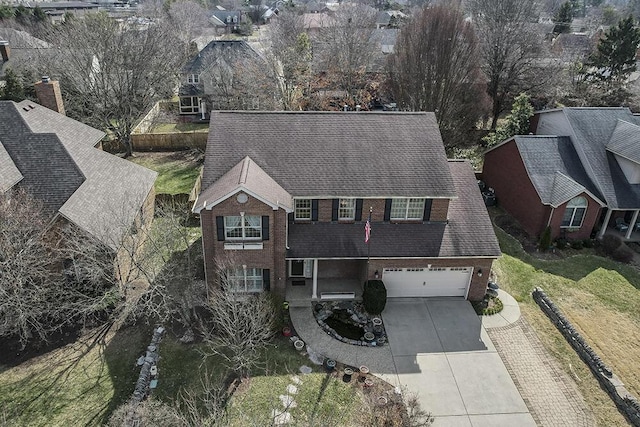 drone / aerial view