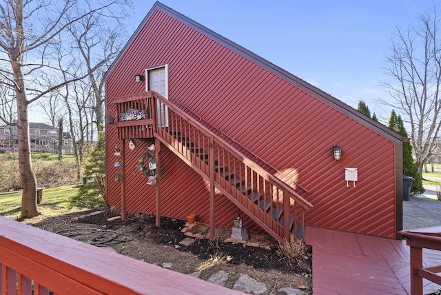 380 Harrodswood Rd, Frankfort, KY 40601 - deck with stairs