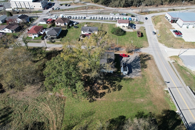 drone / aerial view featuring a residential view