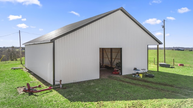 700 Nick Ln, Winchester, KY 40391 - view of pole building featuring a yard