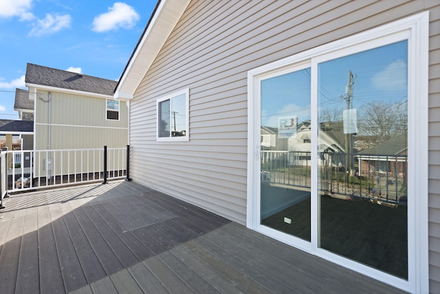 view of deck