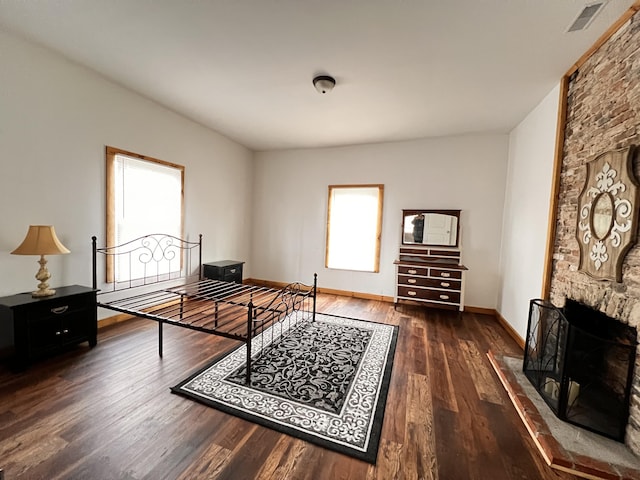 104 First St, Cynthiana, KY 41031 - office space with healthy amount of natural light, wood finished floors, a fireplace, and baseboards