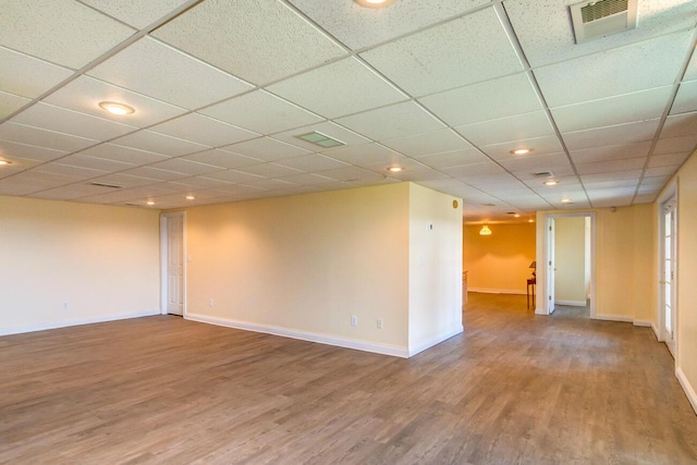 1794 Hunter Dr, Lancaster, KY 40444 - empty room with wood finished floors, baseboards, and recessed lighting