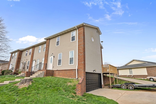 101 Bell Lawn Dr, Nicholasville, KY 40356 - view of front of property with driveway and an attached garage