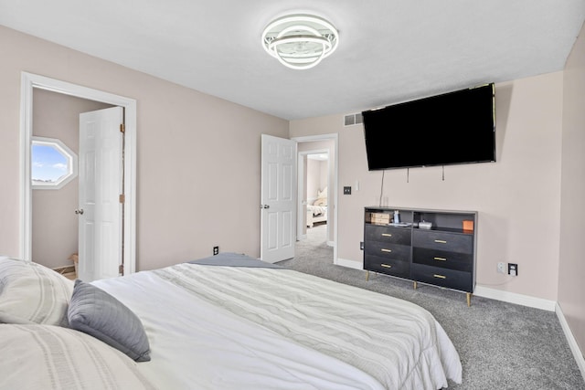 101 Bell Lawn Dr, Nicholasville, KY 40356 - bedroom with baseboards, visible vents, and carpet