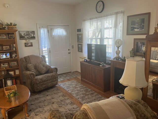 view of living area
