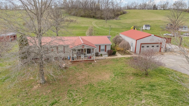 360 N Middletown Rd, Winchester, KY 40391 - aerial view featuring a rural view