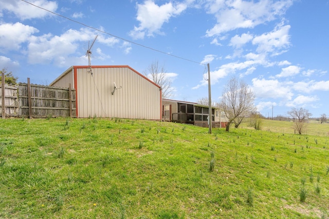 360 N Middletown Rd, Winchester, KY 40391 - view of pole building with a lawn and fence