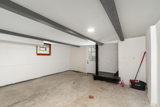 104 W 1st St, Silver Grove, KY 41085 - view of basement