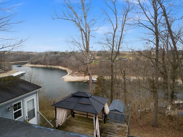property view of water