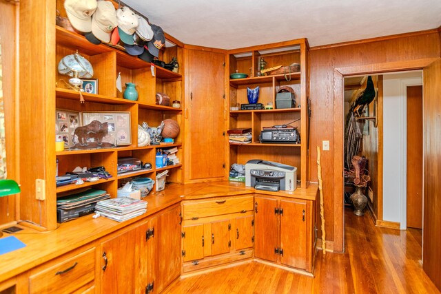 interior details featuring wood finished floors