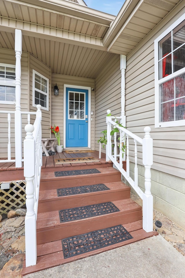 35 Fox Trail Rd, Manchester, KY 40962 - property entrance featuring a porch
