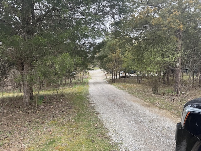 view of road
