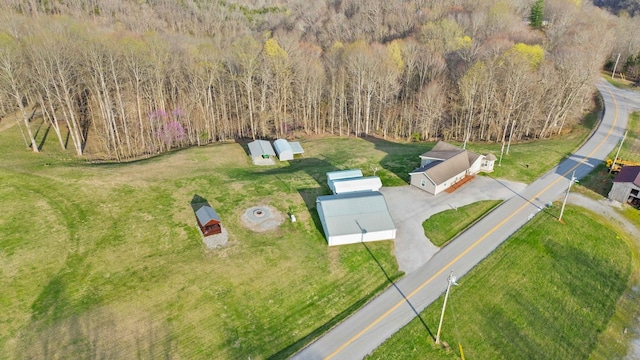 drone / aerial view