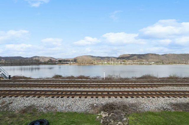 property view of water