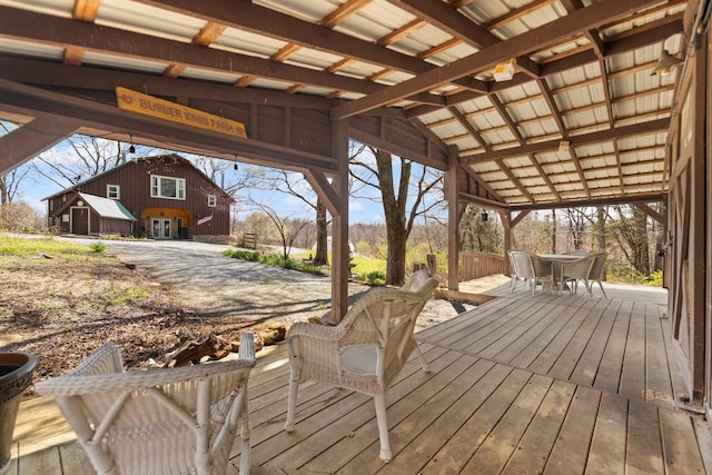 1295 Burger Knob Rd, Junction City, KY 40440 - view of wooden deck