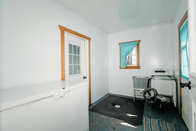4241 Kendall Springs Rd, Owingsville, KY 40360 - interior space featuring concrete flooring