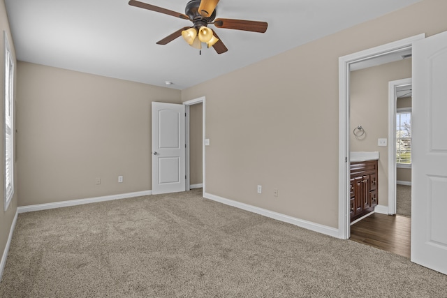 209 Old Todds Rd Unit 9103, Lexington, KY 40504 - unfurnished bedroom with a ceiling fan, carpet floors, and baseboards