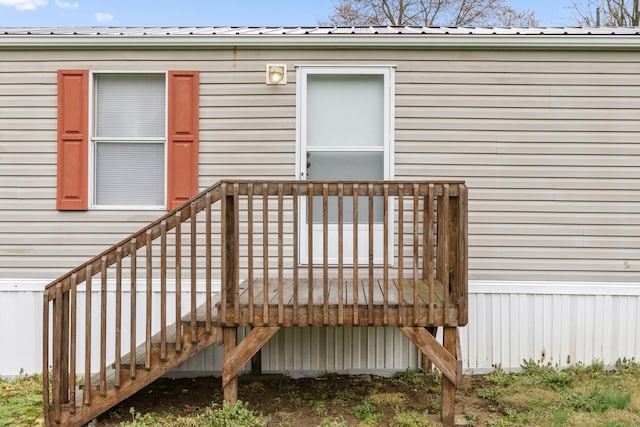 2190 Bluebank Rd, Morehead, KY 40351 - view of wooden deck