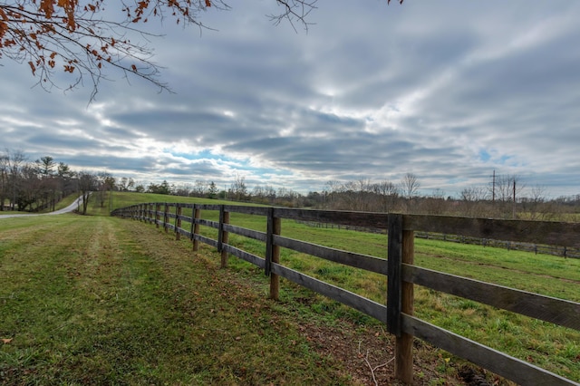 443 Hutchison Rd, Paris, KY 40361 - view of yard featuring fence and a rural view