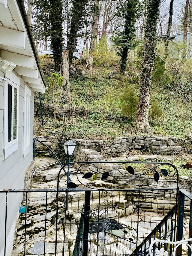 view of deck
