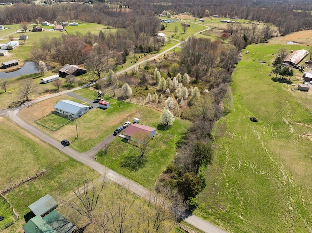 58 Mcclendon Ln, Russell Springs, KY 42642 - aerial overview of property's location featuring rural landscape