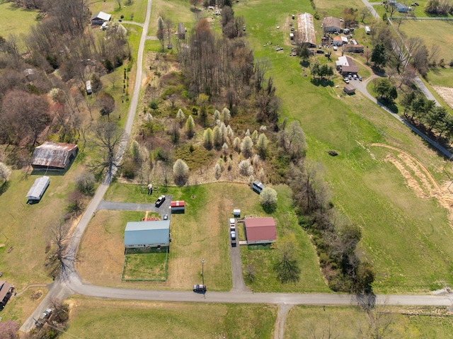 58 Mcclendon Ln, Russell Springs, KY 42642 - aerial view of property and surrounding area featuring rural landscape