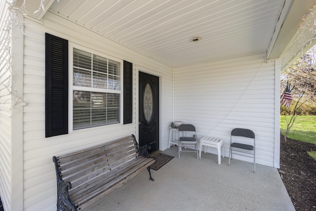 58 Mcclendon Ln, Russell Springs, KY 42642 - doorway to property featuring covered porch