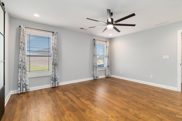 131 Patriot Trl, Berea, KY 40403 - bedroom featuring wood finished floors, baseboards, and ceiling fan