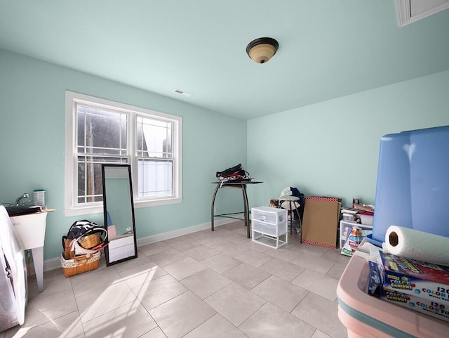 100 Mountain Enterprise Dr, Inez, KY 41224 - miscellaneous room featuring light tile patterned floors, baseboards, and visible vents