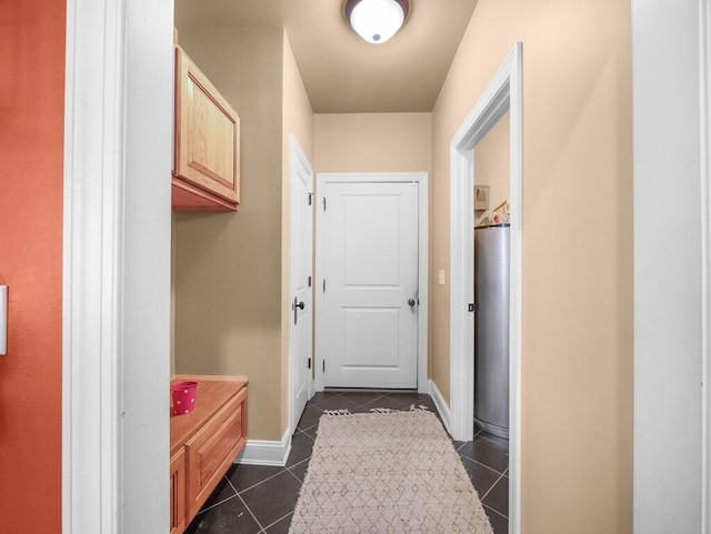 100 Mountain Enterprise Dr, Inez, KY 41224 - interior space featuring dark tile patterned floors and baseboards