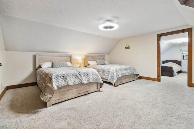 675 Indian Cave Subdivision Rd, Monticello, KY 42633 - bedroom featuring carpet, vaulted ceiling, and baseboards