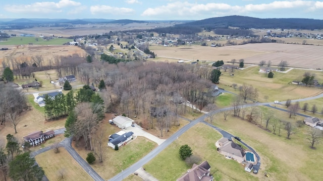 675 Indian Cave Subdivision Rd, Monticello, KY 42633 - aerial overview of property's location with rural landscape and mountains