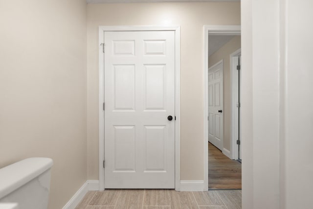 80 Westview Dr, Stanton, KY 40380 - hallway featuring baseboards and wood finish floors