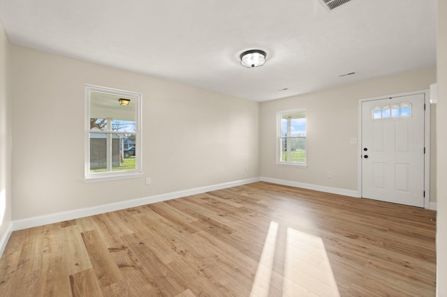 80 Westview Dr, Stanton, KY 40380 - entryway featuring baseboards and light wood-style floors