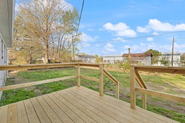 80 Westview Dr, Stanton, KY 40380 - wooden terrace with a lawn